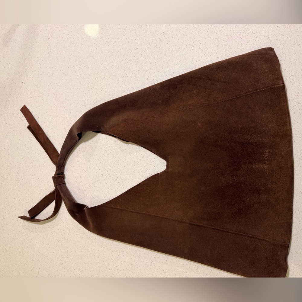Dolce Vita Marie Chocolate Suede Tote - Picture 7 of 9